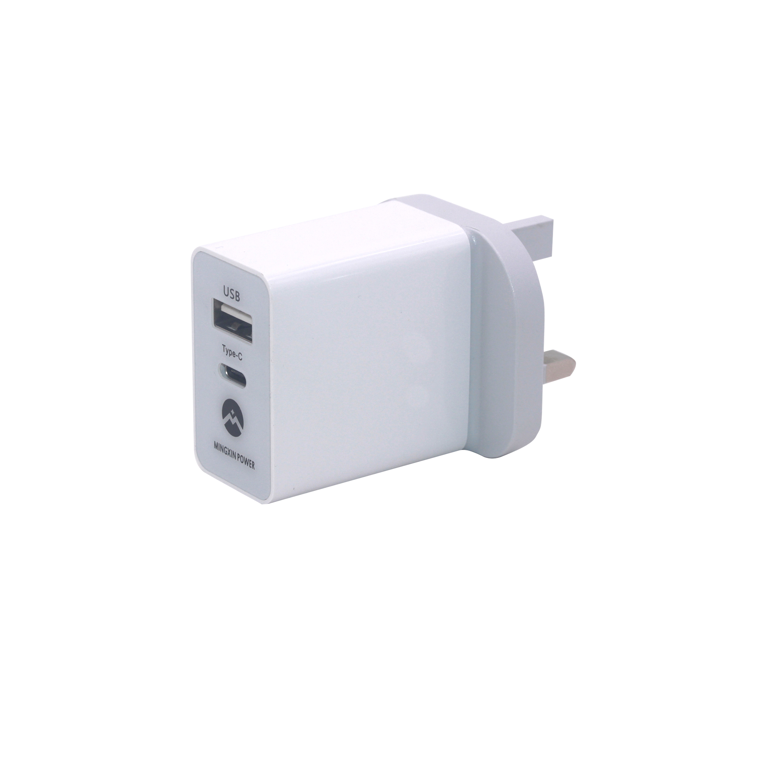 30w type-c PD charger with UK plug 