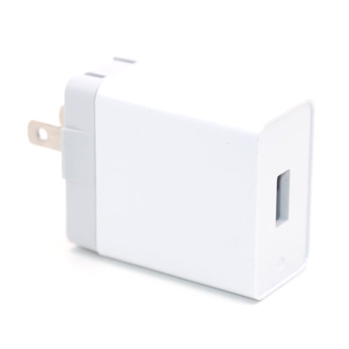 18w  foldable quick charger with US plug