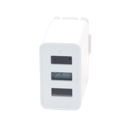 18w 3 USB foldable charger with US plug  